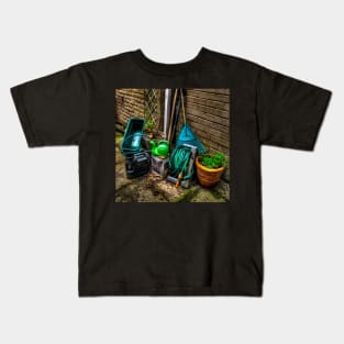 HDR Garden Drain Pipe Kids T-Shirt